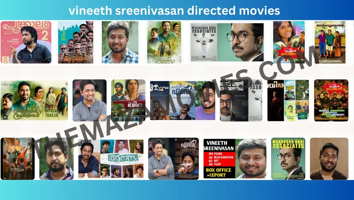 vineeth sreenivasan directed movies